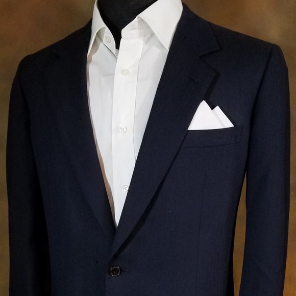 NEW - White Linen Blend Pre-Folded Pocket Square Handkerchief Insert - Picture 2 of 8